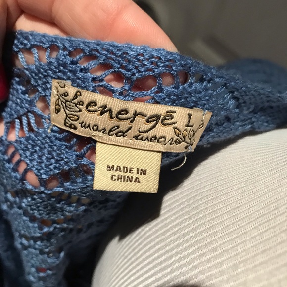 Crocheted open cardigan - Picture 3 of 5